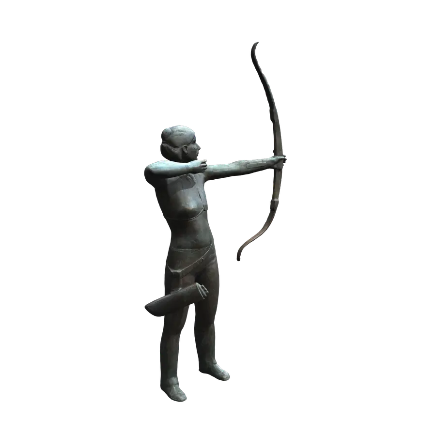 Schuetzenbrunnen (die Bogenschuetzin)