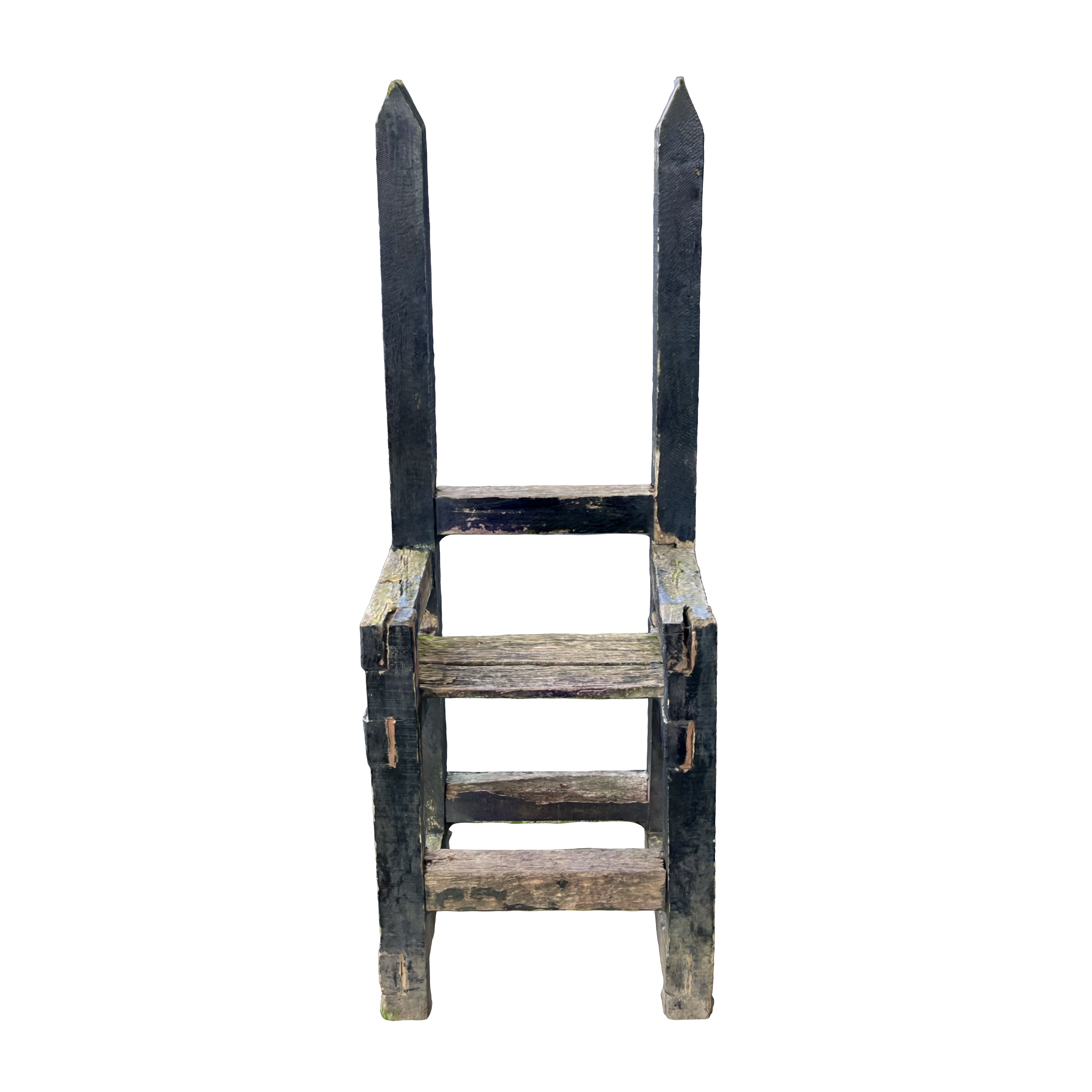 6-teiliges Skulpturenensemble, der Stuhl